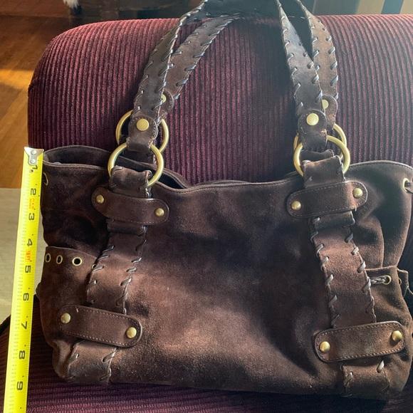 Espresso Suede Kooba bag - Picture 4 of 5